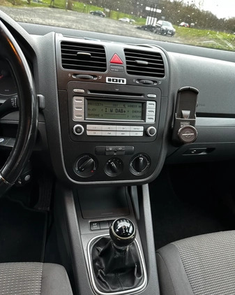 Volkswagen Golf cena 13299 przebieg: 250000, rok produkcji 2007 z Złotoryja małe 172